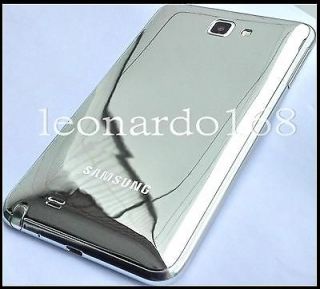 Silver Chrome Mirror Battery Back Door Cover for SAMSUNG GALAXY Note 