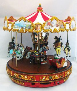 MR. CHRISTMAS GOLD LABEL ~ THE CAROUSEL ~ MUSIC BOX 79178 NEW IN BOX