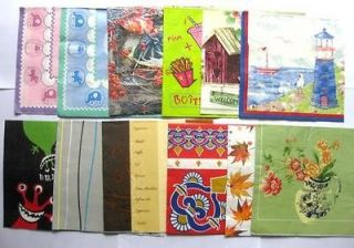 12 Vintage Mixed Styles Paper Napkin Party Favor 