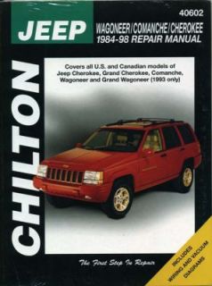 Jeep Wagonner, Commanche, and Cherokee, 1984 98 by NP Chilton Editors 