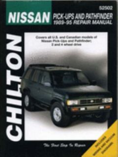 Nissan Pick Ups and Pathfinder, 1989 1995 by Chilton Automotive 