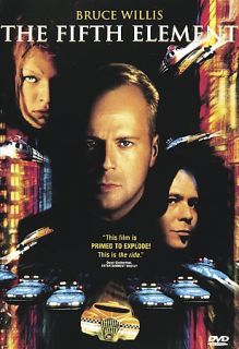 The Fifth Element DVD, 1997, Closed Caption Subtitled Spanish and in 