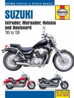 Suzuki Intruder, Marauder, Volusia and Boulevard 85 To 09 by Max 