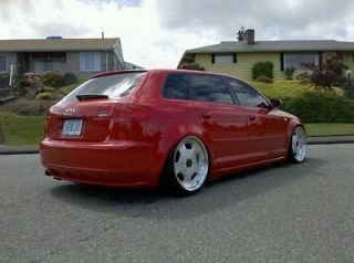 AUDI A3 8P S LINE SPORTBACK SIDE SKIRTS TUNING
