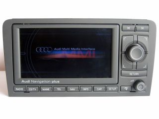 Audi A3 S3 RS3 RNS E Q version 2012 maps DVD navigation sat nav 
