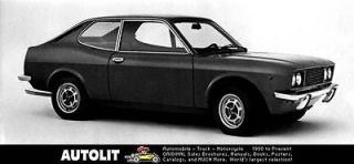 1972 Fiat 128 Sport Coupe Factory Photo