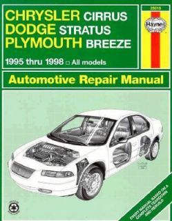Haynes Chrysler Cirrus, Dodge Stratus and Plymouth Breeze 1994 by Marc 