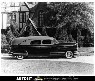 1942 Buick Flxible Hearse Factory Photo