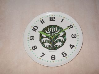 Vintage General Electric plate clock   Germany   AS IS
