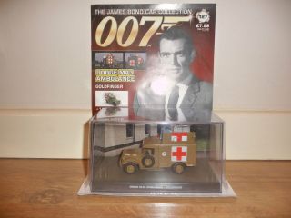 James Bond Car Collection 007 No 127 Dodge M43 Ambulance