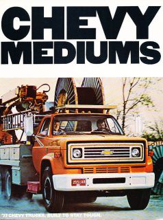1977 Chevrolet Medium Duty Truck Original Dealer Sales Brochure 