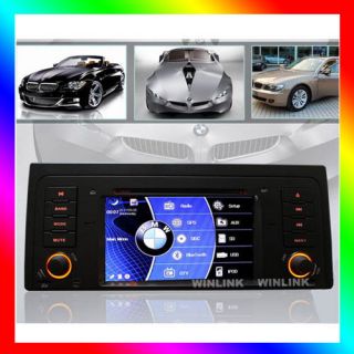For BMW 5 Series E39 E38 M5 X5 HD Car DVD Player GPS Navi Radio Stereo 