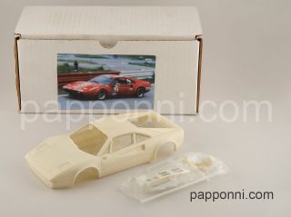 Cursa Models Ref24009 Body Kit Ferrari 308 GTB Rally Slot 124 Resin 
