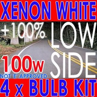 100w FIAT Brava 98 Xenon Dip/low Beam Bulbs H1 FIAT Bra
