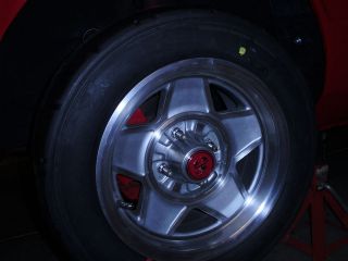 Fiat Very rare Magnesium Cromodora Daytona wheels w/ Yokohama tires 