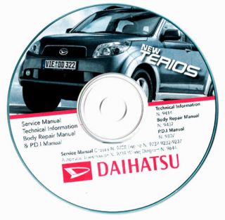 Daihatsu NEW TERIOS manuale officina   workshop manual