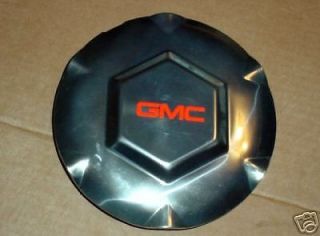 GMC ENVOY 17 6 SPOKE POLISH WHEEL HUB CENTER CAPS (Fits GMC)