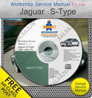 Jaguar S Type Workshop Service Manual for Trade Garage Car Repairs