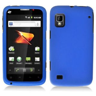 Blue Protector Hard Snap On Cover Case for ZTE Warp N860 Boost Mobile 
