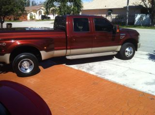 Ford  F 350 King Ranch 2008 Ford F 350 King Ranch Dually 4x4 Super 