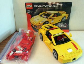 LEGO Racers 8143 Red Ferrari F430 Challenge w/Yellow Alternate