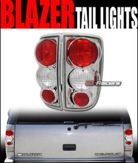   TAILLIGHTS TAILLAMP PAIR 95 04 CHEVY S10 BLAZER GMC S15 JIMMY ENVOY
