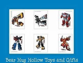 12 Transformers Temporary Tattoos Party Favors