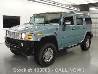 Hummer  H2 HTD LEATHER 2007 HUMMER H2 4X4 6 PASS SUNROOF NAV REAR CAM 