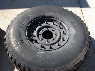   Wrangler MT 37x12.5R16.5 4X4 Military Tire + Wheel 12 Bolt H1 Hummer