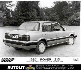 1987 Austin Rover 213 Photo