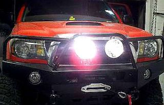   INCH TRUCK SUV OFF ROAD LIGHTS BRUSH BAR LAMPS KIT + BAJA LIGHT COVERS