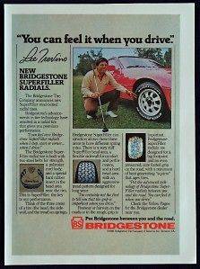 1981 Bridgestone Tires Magazine Print Advertisement