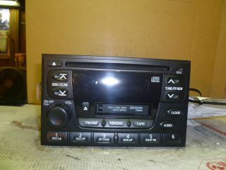 00 01 Nissan Xterra Am Fm Radio Cd Cassette Player 28188 7Z500 Factory 
