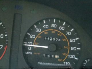 93 94 95 PASEO SPEEDOMETER MPH CLUSTER MT (Fits Toyota Paseo)