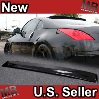 03 08 Nissan 350Z 2D Coupe Rear Window Roof Spoiler JDM Style Painted 