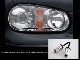 VW MK4 GOLF GTI R32 OEM HID European Headlight BILLET Aluminum 