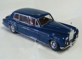 Specials Price  1/18 60`s Rolls Royce Phantom VI blue Diecast Model 
