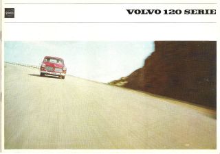 Volvo Catalog Circa 1966 120 Series 2 And 4 Door Sedans & Wagon