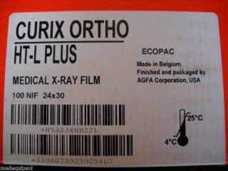 AGFA X Ray Film Curix Ortho HT L PLUS REF# 34HBZ