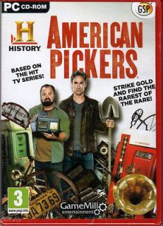 AMERICAN PICKERS ~ THE ROAD LESS TRAVELED Hidden Object PC Game NEW