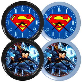 New* SUPERMAN Wall Clock Optional Design