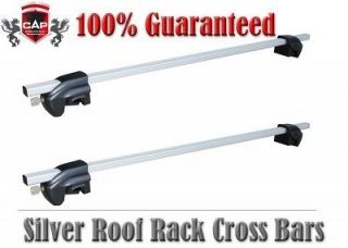 Silver Roof Rack Cross Bars with Locks for 1999 2010 Volvo XC90