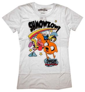 Adventure Time Finn And Jake Shmowzow Mighty Fine Juniors Babydoll T 