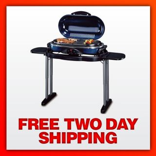   SEALED Coleman 9941 768 Road Trip Collapsible Propane Grill LX (Blue