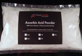   Acid Vitamin C Powder 226.8g Pure Wrinkle Anti Aging Antioxidant