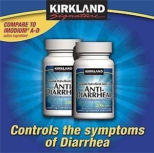   Anti Diarrheal 400 ct,Loperamide hydrochloride tablets 2 mg, Symptoms