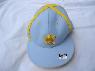 NWT blue Adidas baseball cap hat size fitted size 7 1/2 X FCTR TFIT 
