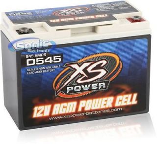   D545 12 Volt Deep Cycle AGM Power Cell Car Battery with 800 Max Amps