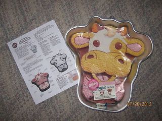   the Cow (Elsie), Bull Cakes Cake Pan with Insert & Instructions