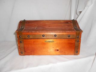 antique treasure chest in Antiques